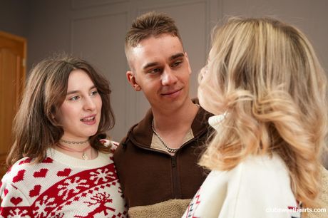 club sweethearts: Cristafeer Robien is the lucky guy that gets to fuck their holes