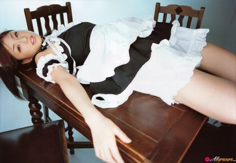 all gravure: Asian teen Yuko Ogura shows her large boobs and poses in a solo