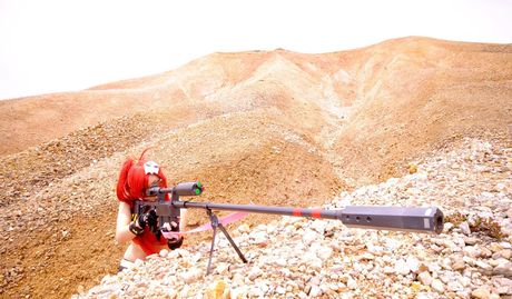 all gravure: La bellezza asiatica Yoko-San si spoglia fino ai guanti e mostra le sue tette e il suo culo