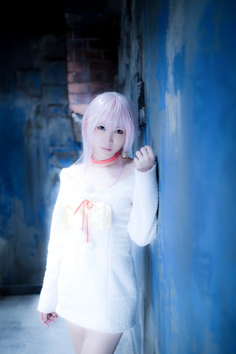 all gravure: Asian cutie Lecha reveals her tiny boobs and poses in white lingerie