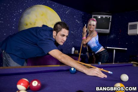 bangbros: Big-Breasted british light-haired Delta White gets her pussy licked and fucked on the sofa