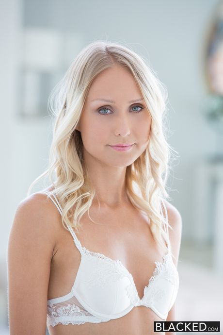 blacked: Natasha Voya is a blonde chick who loves to have sex with black men