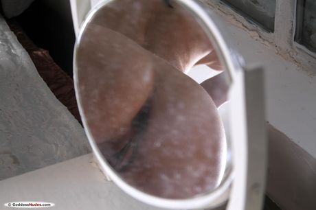 goddess nudes: Nice czech beauty Kara Rose gets nude on a bed confidently