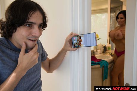 Full-Bosomed american mom Sybil Stallone entices her son is friend for a hardcore fuck Full-Bosomed american mom Sybil Stallone entices her son is friend for a hardcore fuck