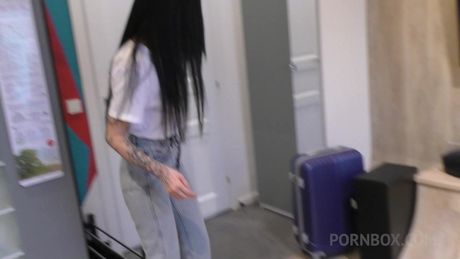 nrx-studio: Hot russian babe Melissa Rel gets her twat rammed in the kitchen