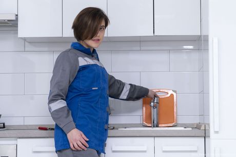 we are hairy: Brown-Eyed russian cutie Alex Swon strips her clothes off and touches her pussy